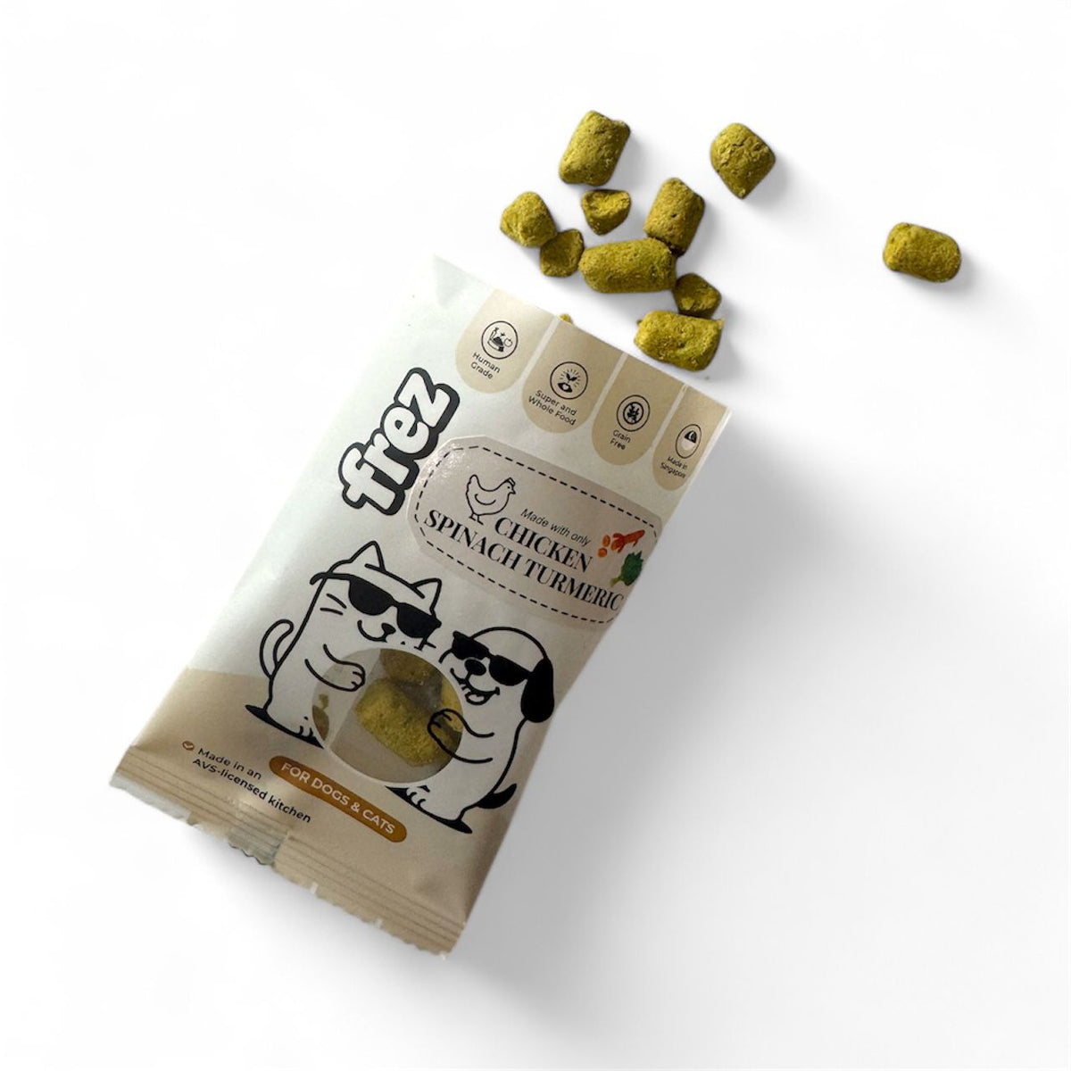 Guts Health (Mini Munch Pack) - Freeze Dried Duck/ Beef Pumpkin Carrot Treats