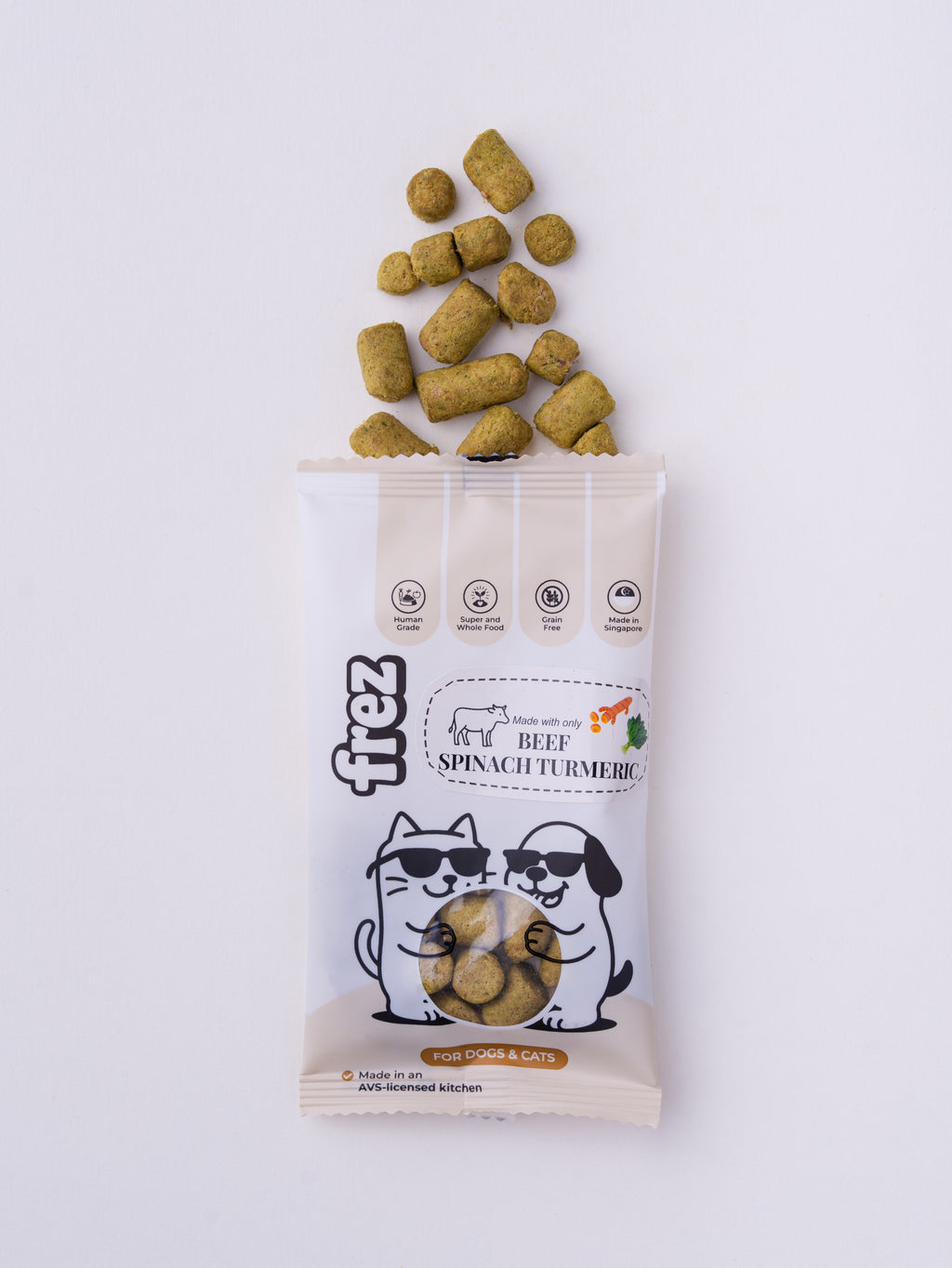 Joints Health (Mini Munch Pack) - Freeze Dried Beef/ Chicken, Spinach & Turmeric