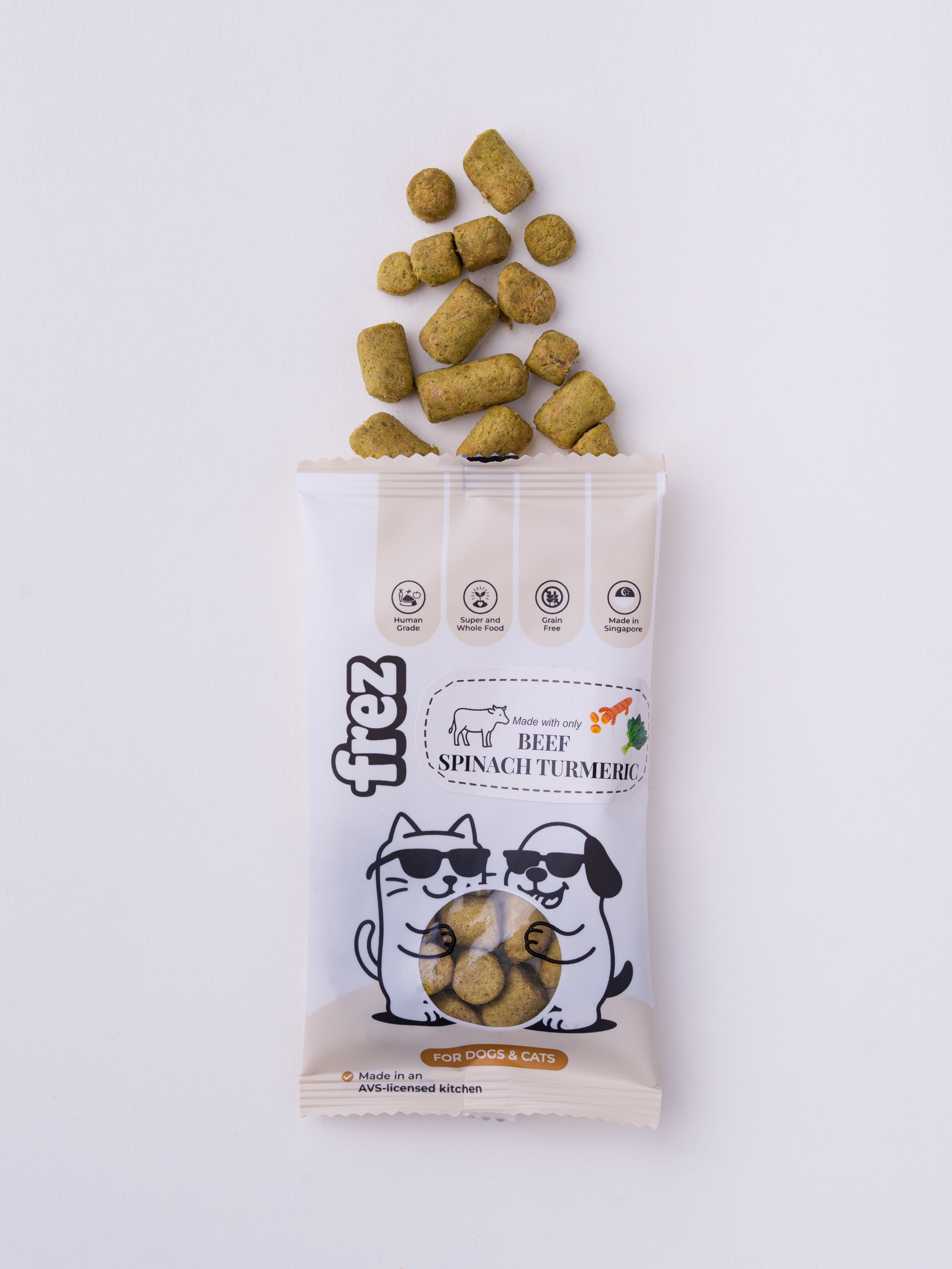 Joints Health (Mini Munch Pack) - Freeze Dried Beef/ Chicken, Spinach & Turmeric